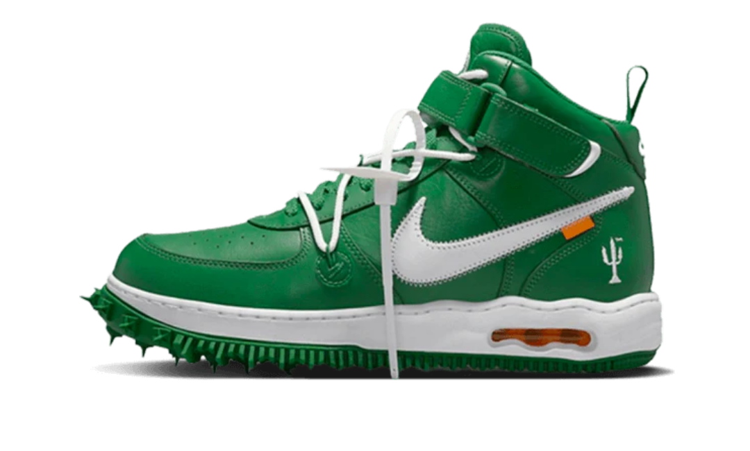 Air Force 1 Mid SP Off-White Pine Green – SpicySneakers