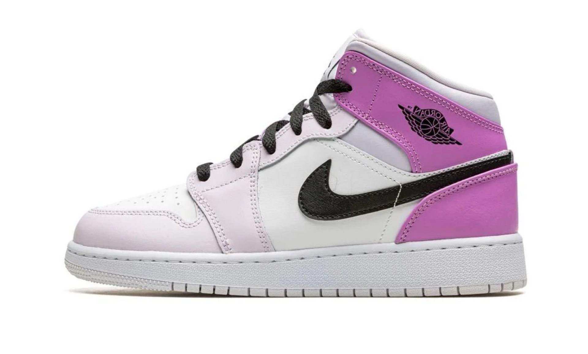 Air Jordan 1 Mid Barley Grape (GS) – Spicysneakers