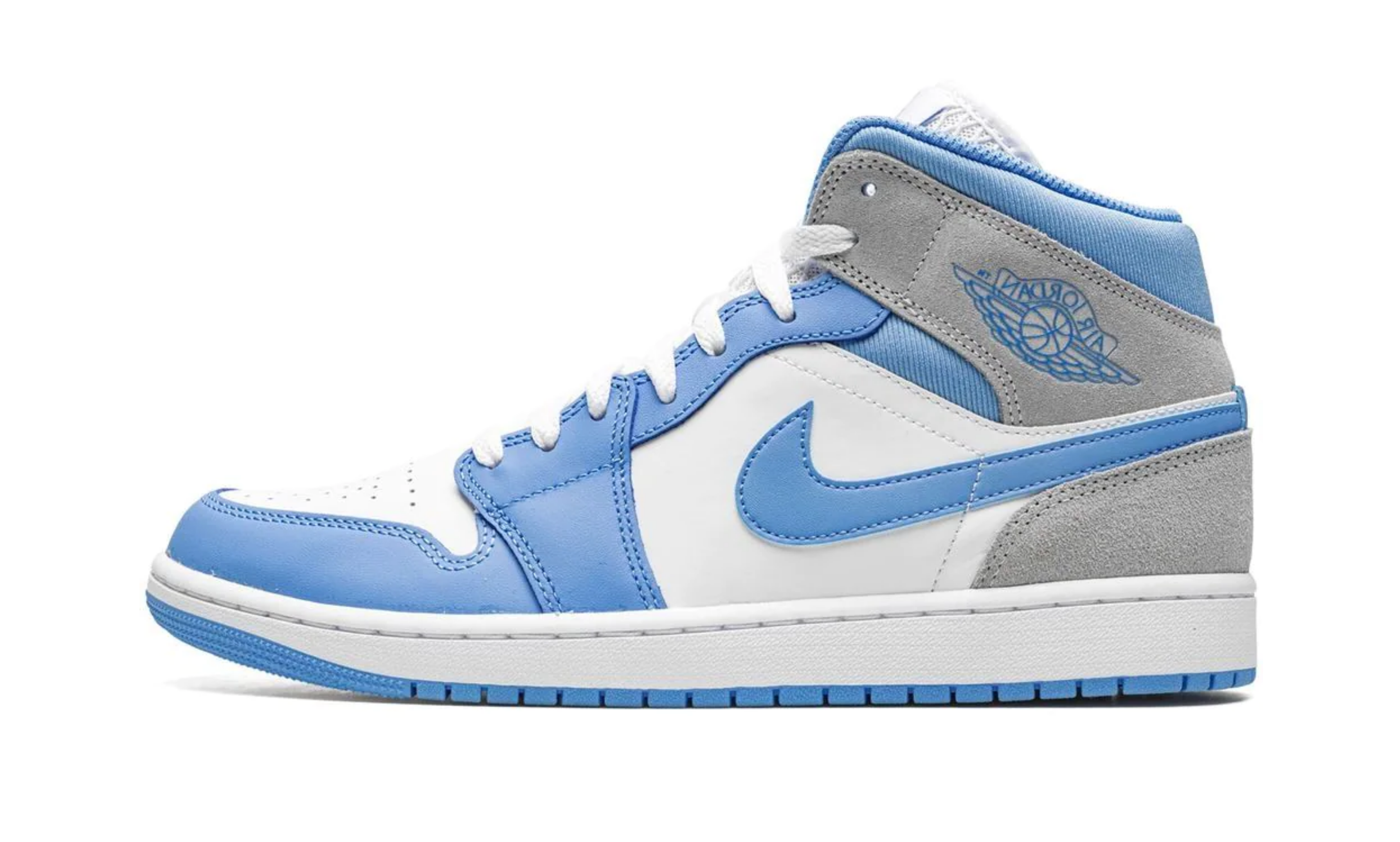 Air Jordan 1 Mid University Blue Grey