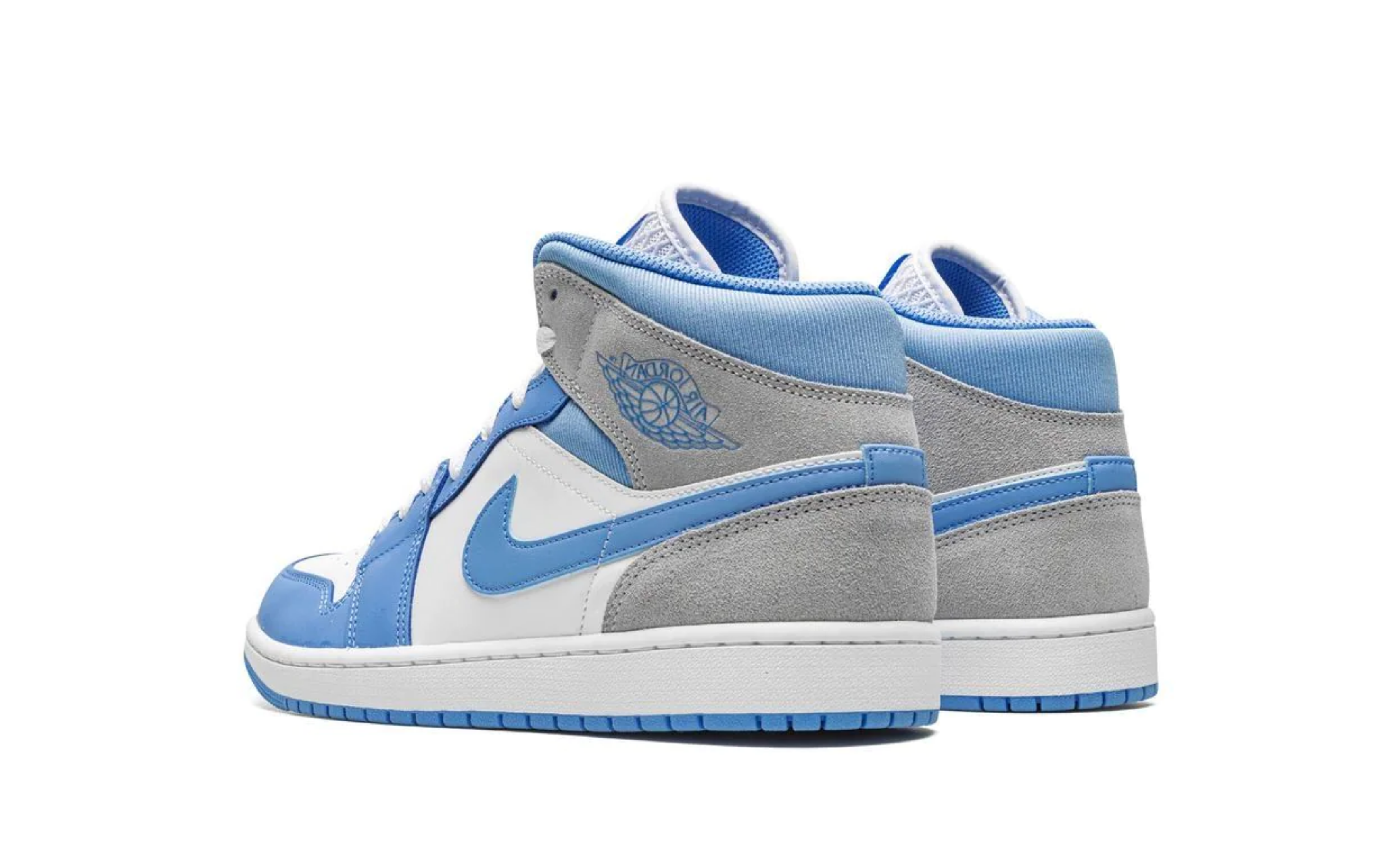 Air Jordan 1 Mid University Blue Grey