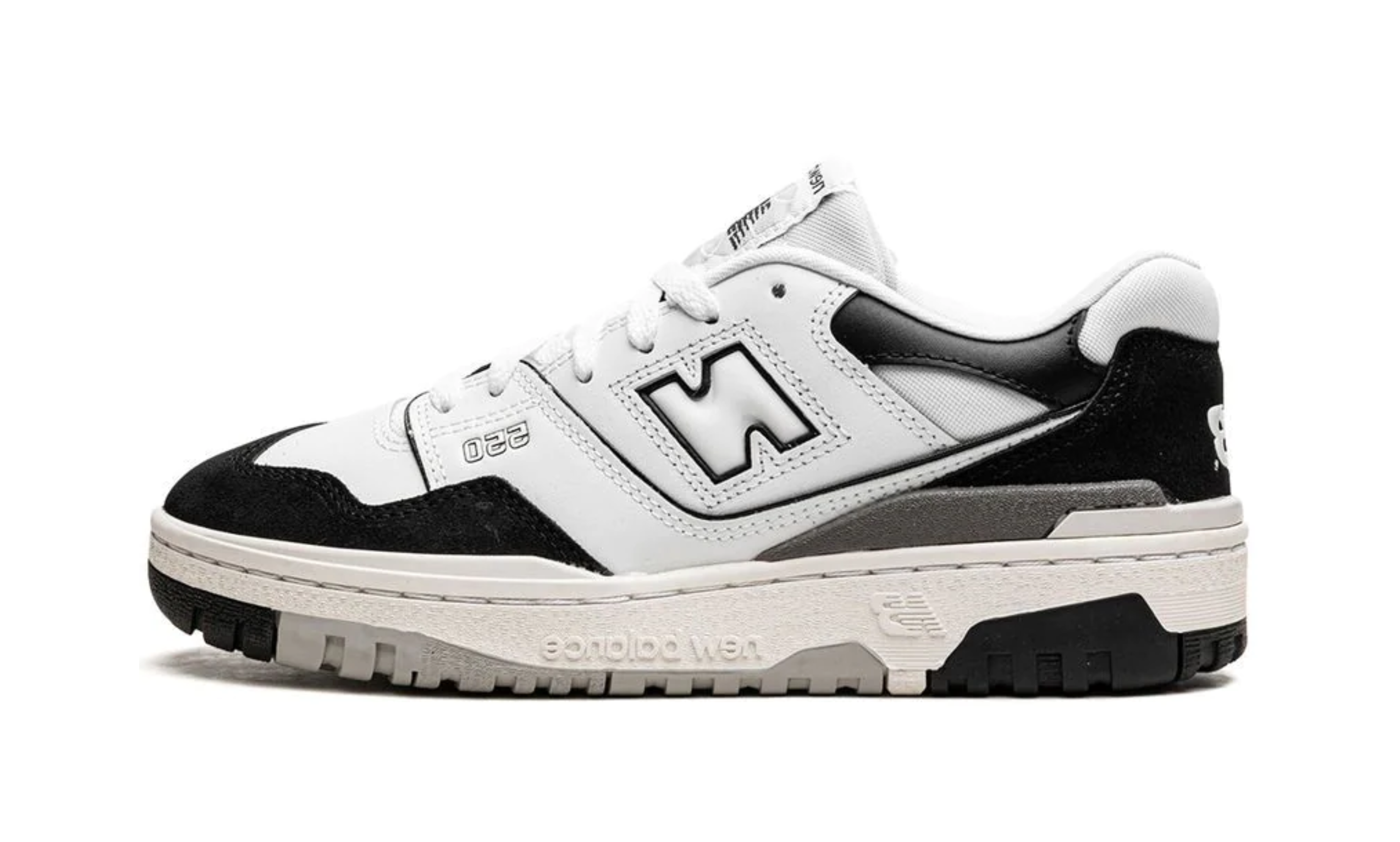 New Balance 550 White Black Rain Cloud 