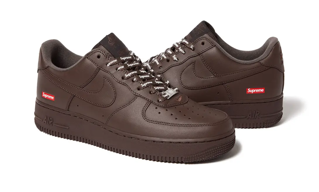 Nike Air Force 1 Low Supreme Baroque Brown