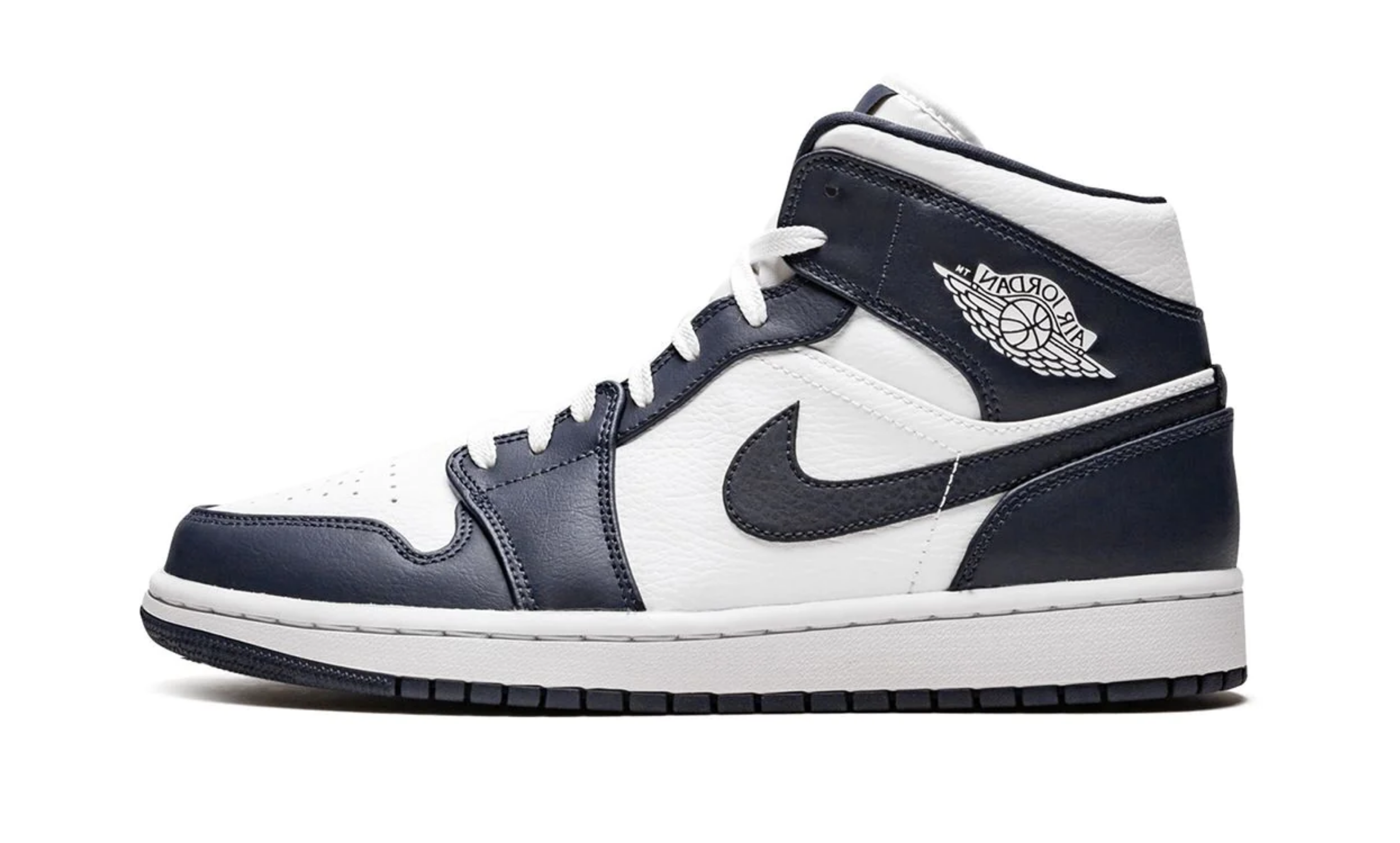 Air Jordan 1 Mid Metallic Gold (Obsidian)