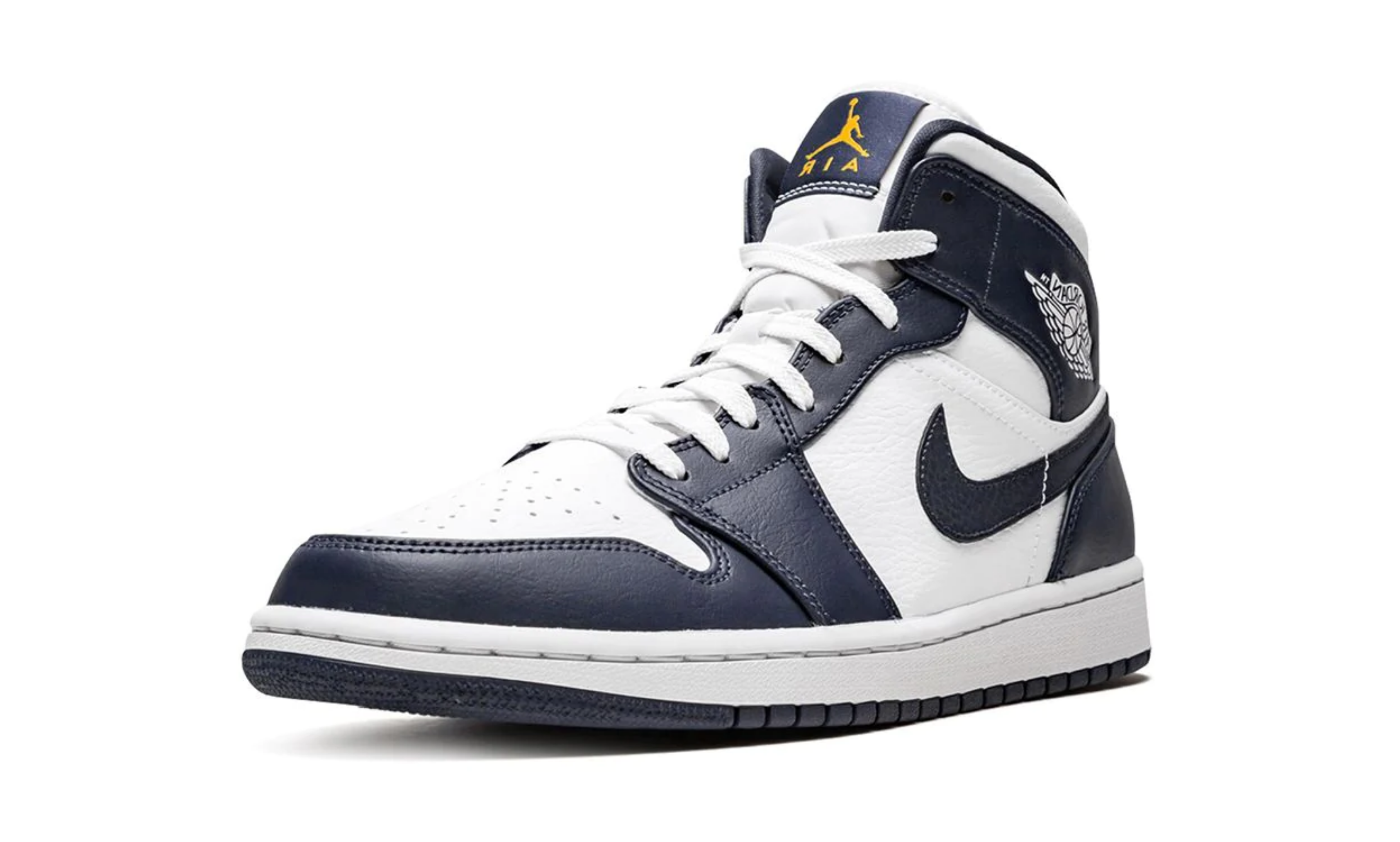 Air Jordan 1 Mid Metallic Gold (Obsidian)