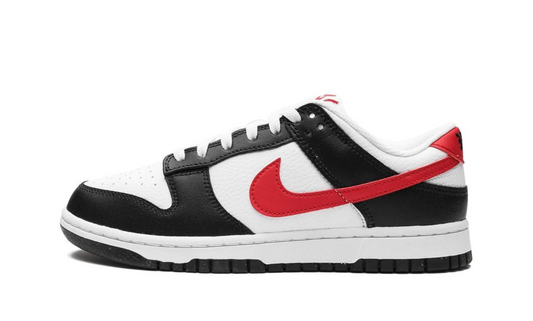 Nike Dunk Low Red Swoosh Panda