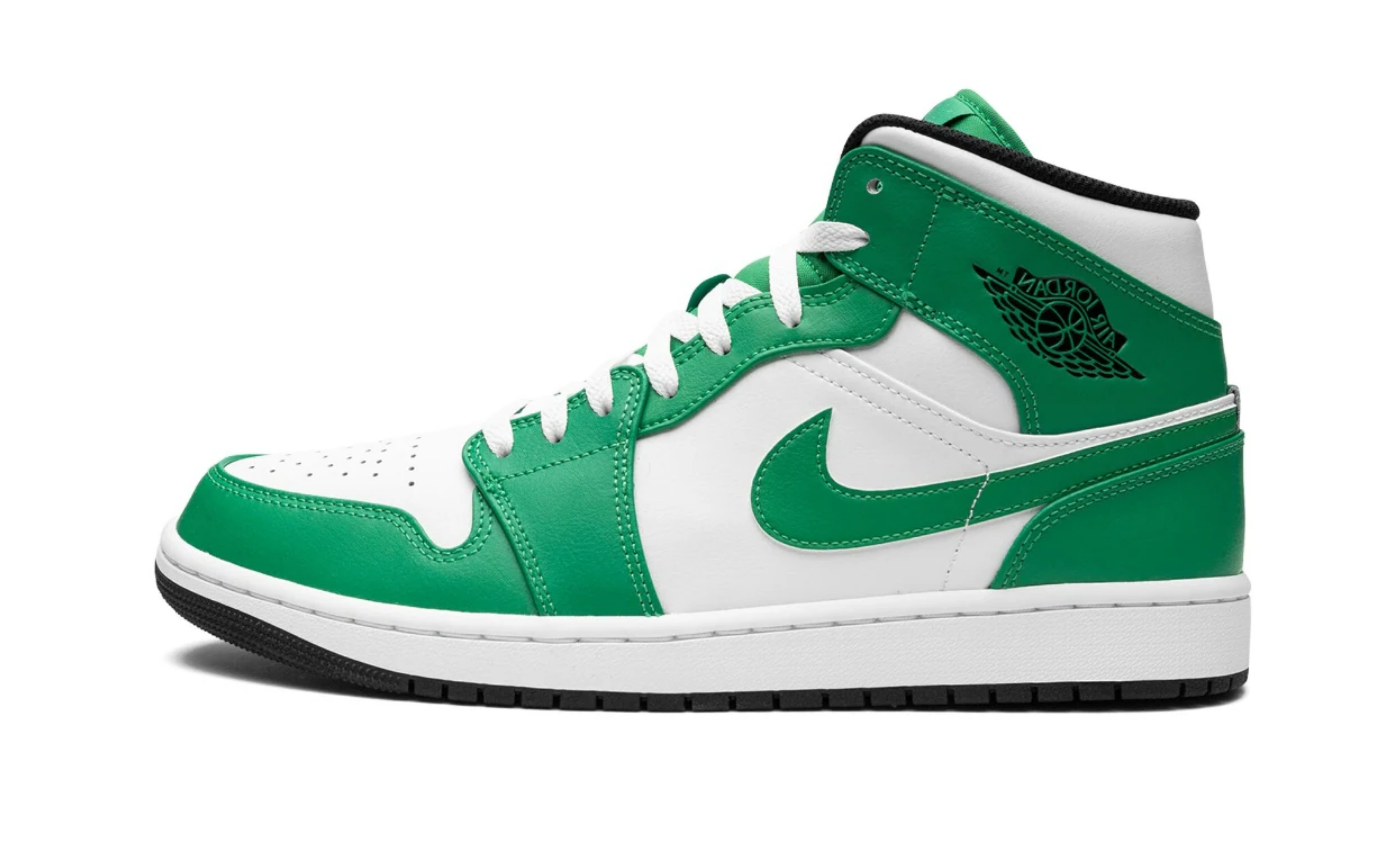 Air Jordan 1 Mid Lucky Green