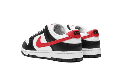 Nike Dunk Low Red Swoosh Panda