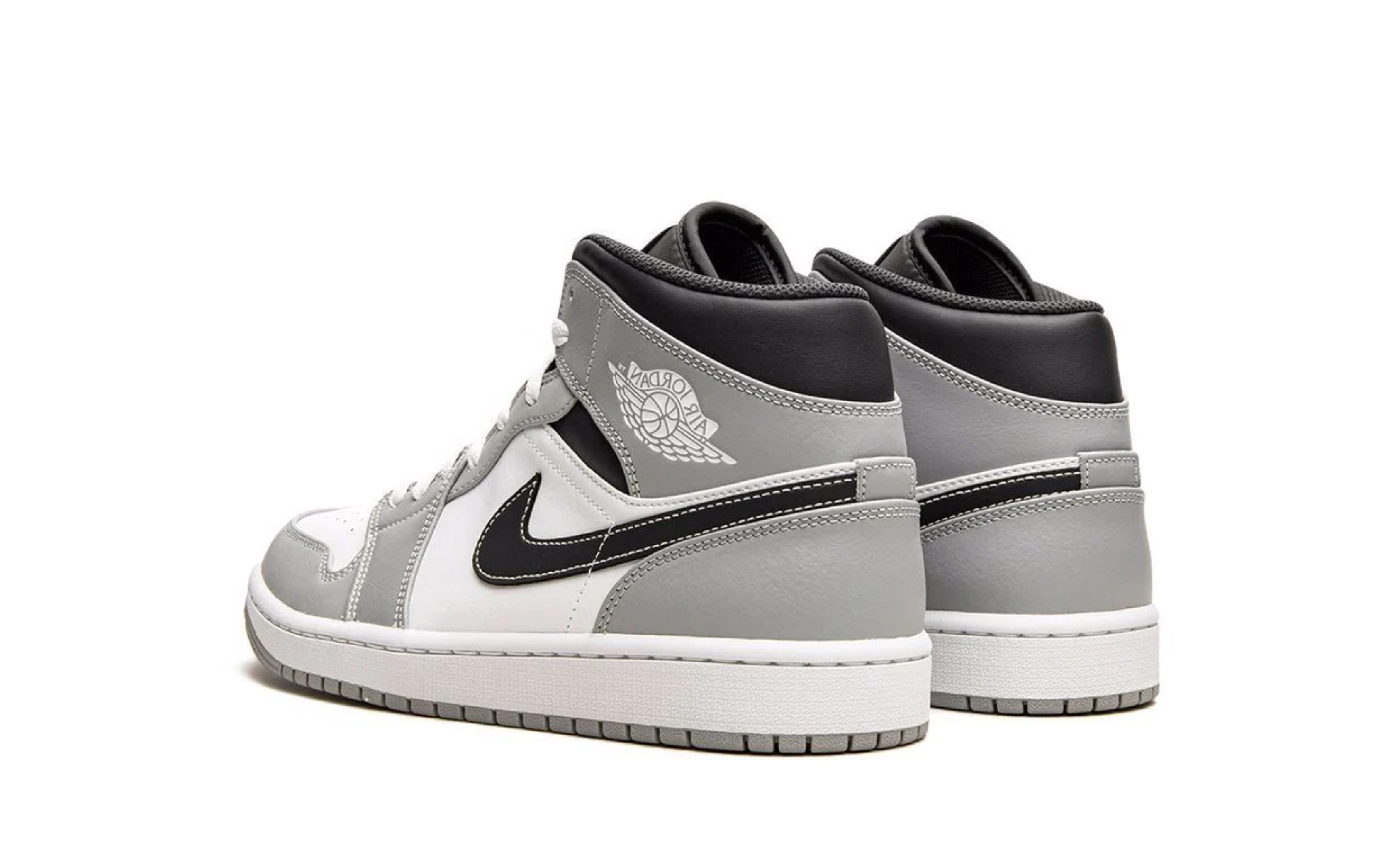 Air Jordan 1 Mid Light Smoke Grey Anthracite