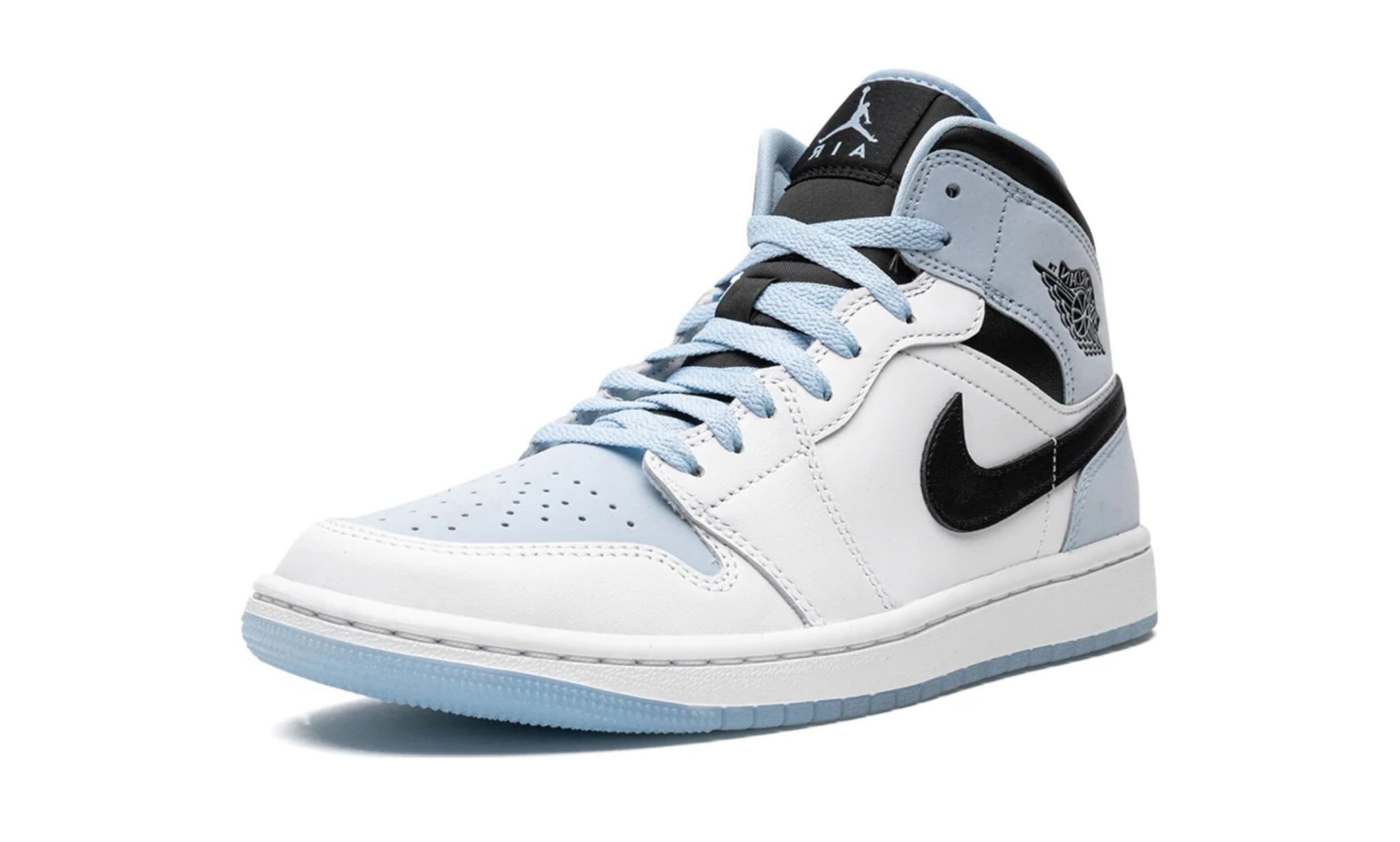 Air Jordan 1 Mid SE Ice Blue Black