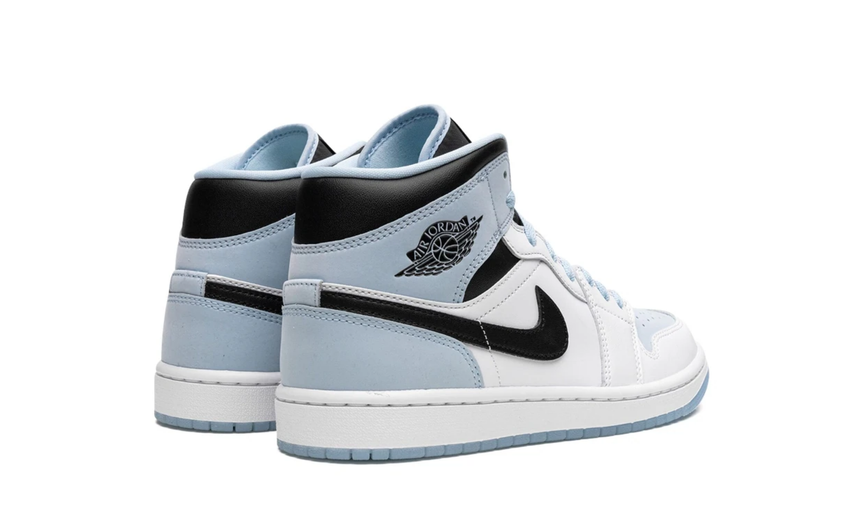 Air Jordan 1 Mid SE Ice Blue Black