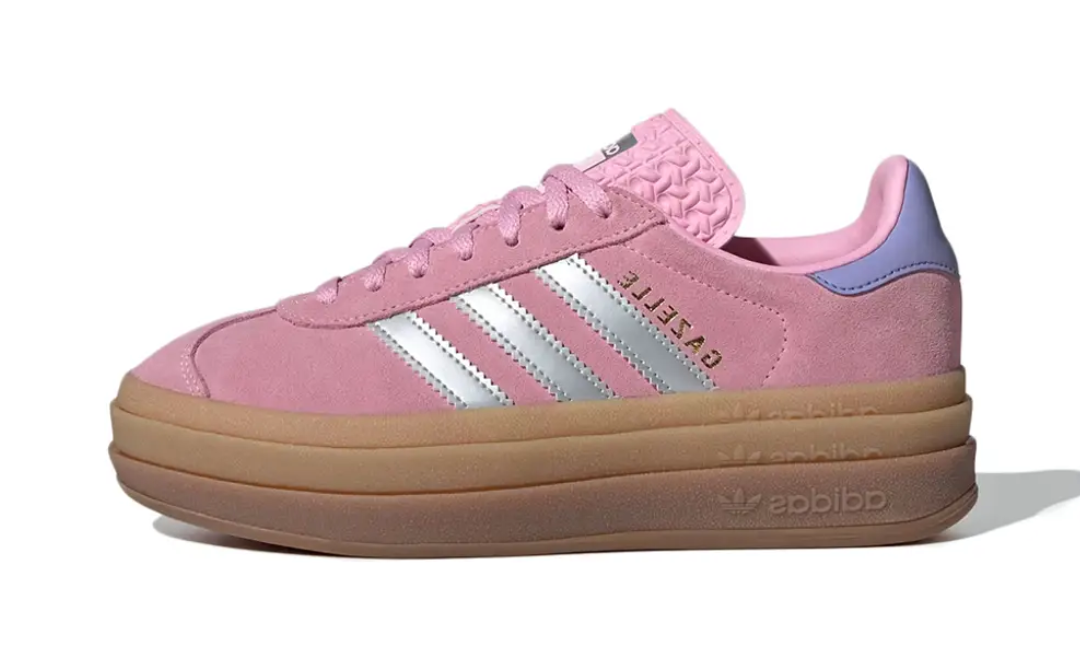 Adidas Gazelle Bold True Pink Silver Metallic