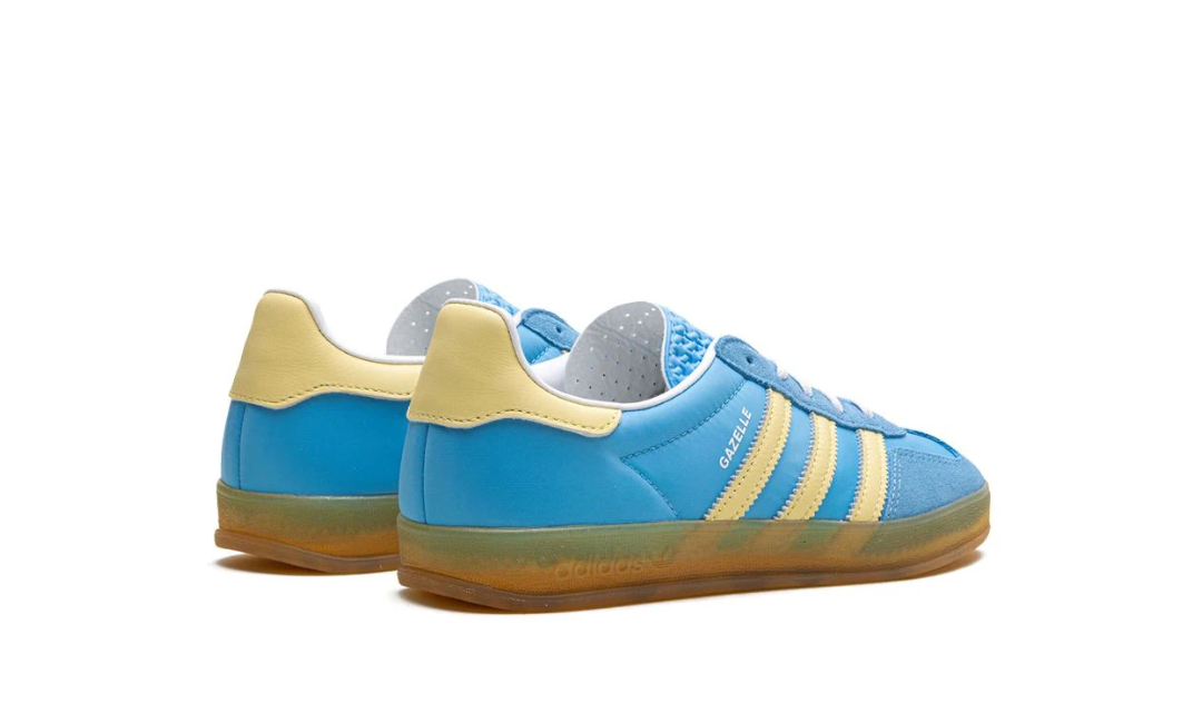 Adidas Gazelle Indoor Semi Blue Burst Almost Yellow