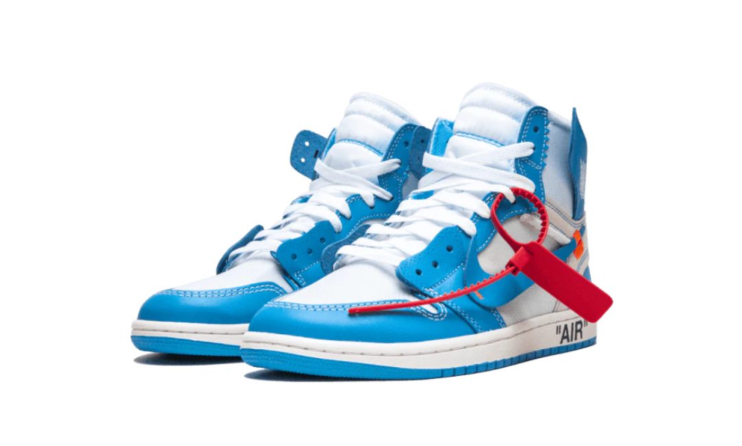 Air Jordan 1 Retro High Off-White University Blue UNC