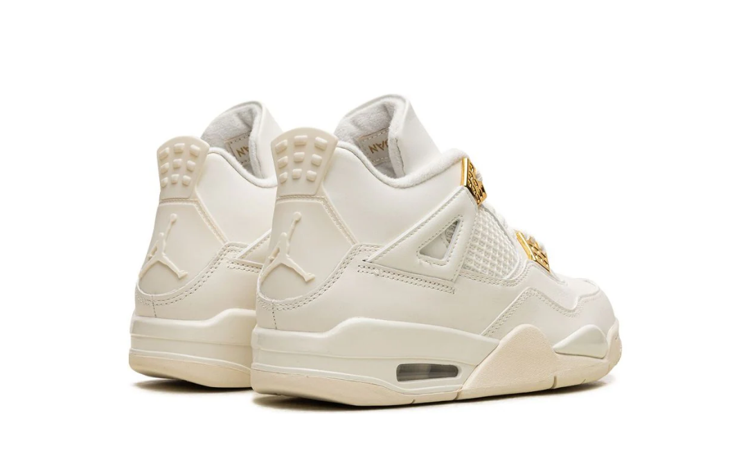 Air Jordan 4 Metallic Gold