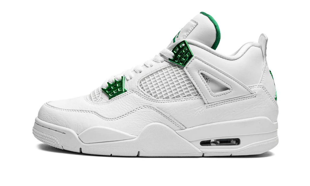 Air Jordan 4 Retro Metalic Pack Green