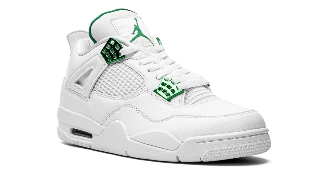 Air Jordan 4 Retro Metalic Pack Green