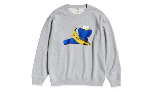 KAWS Uniqlo X Andy Warhol Banana Crewneck