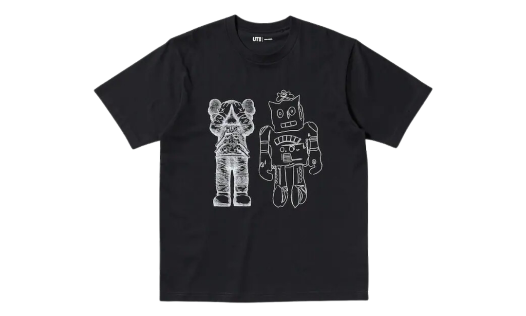 KAWS Uniqlo X Andy Warhol Graphic T-Shirt Black