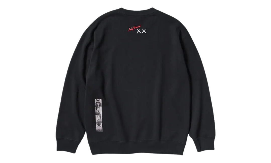 KAWS Uniqlo X Andy Warhol UT Grapic Sweatshirt Black