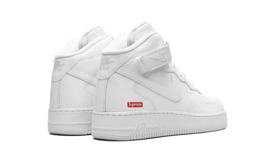 Nike Air Force 1 Mid Supreme White