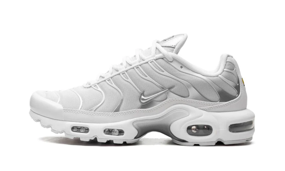 Nike Air Max Plus White Metallic Silver