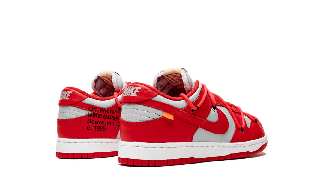 Nike Dunk Low Off-White University Red