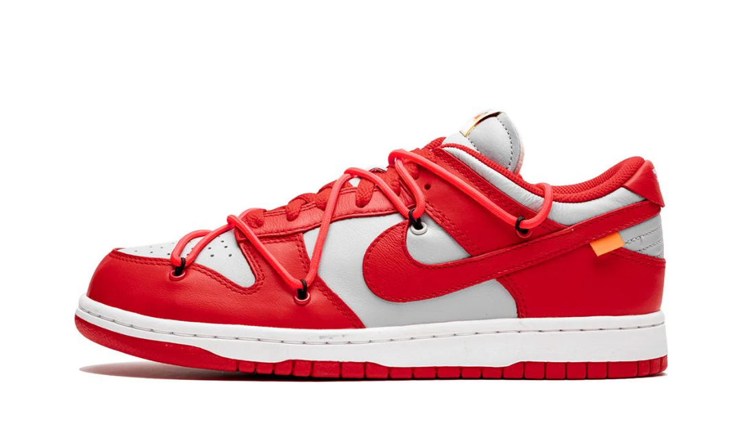 Nike Dunk Low Off-White University Red