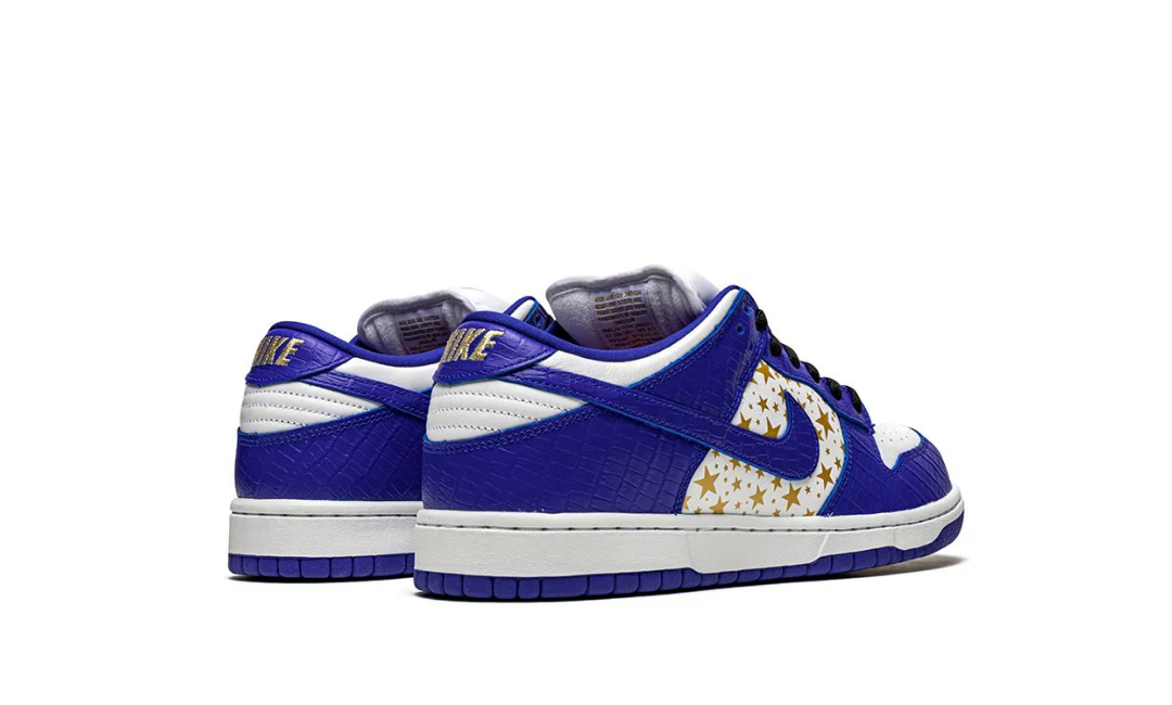 Nike SB Dunk Low Supreme Stars Hyper Royal