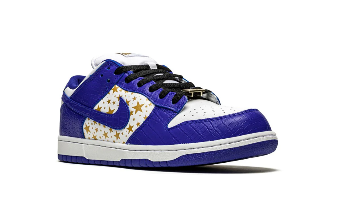 Nike SB Dunk Low Supreme Stars Hyper Royal