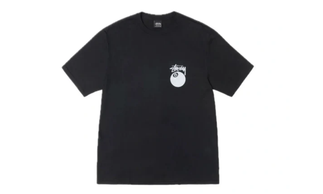 Stussy 8 Ball Tee Black