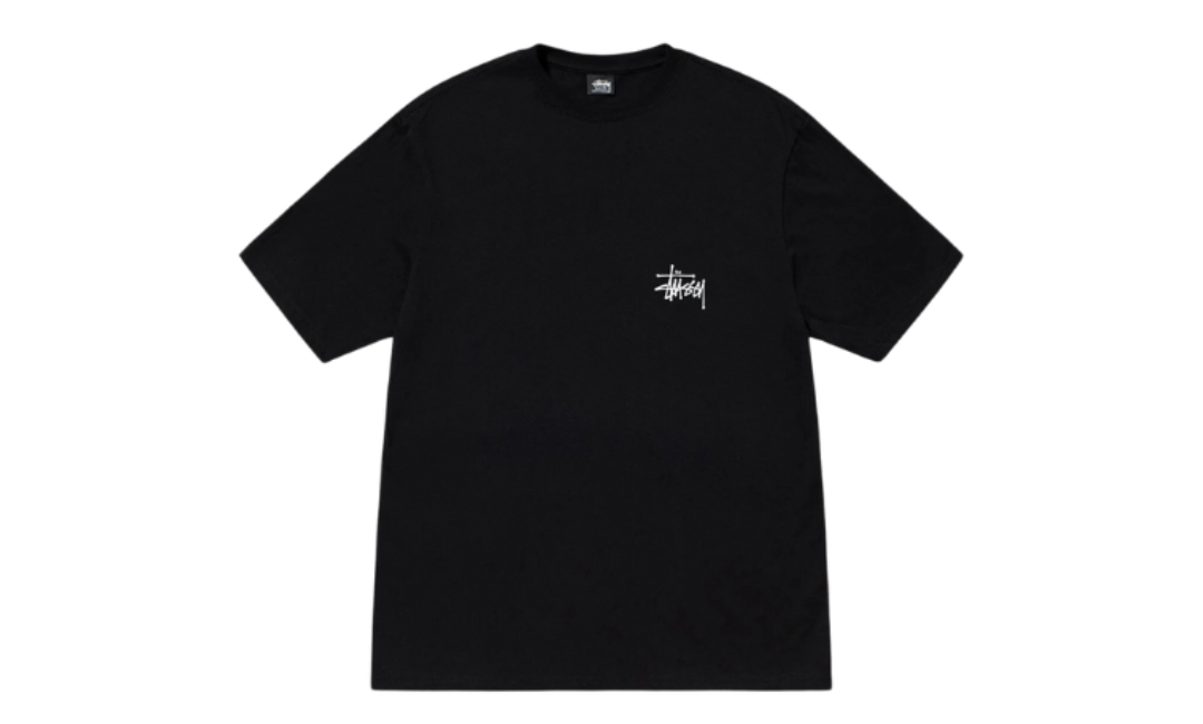 Stussy Basic Logo Tee Black