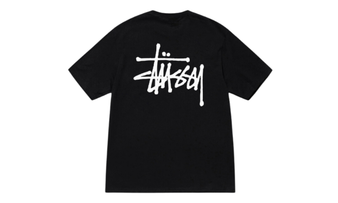 Stussy Basic Logo Tee Black