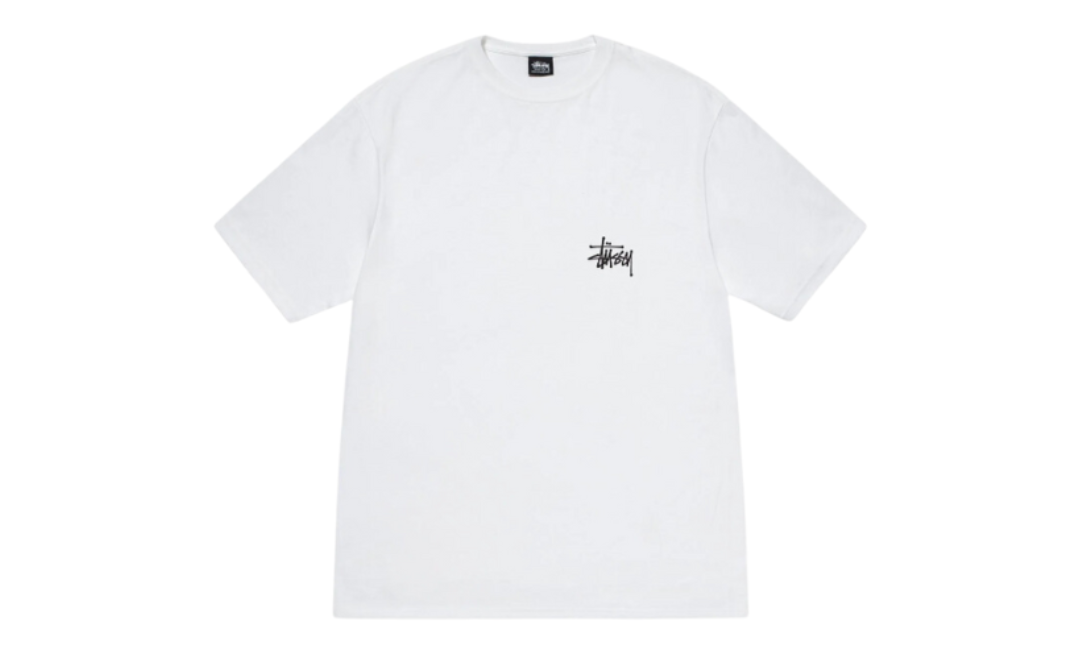 Stussy Basic Logo Tee White