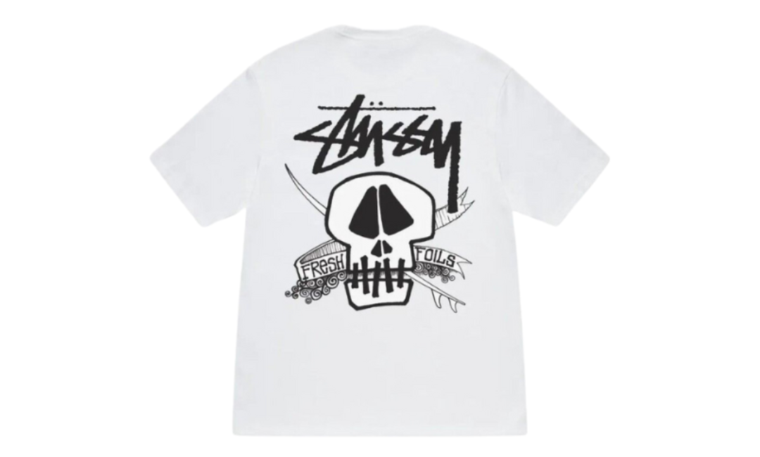 Stussy Fresh Foils Tee White