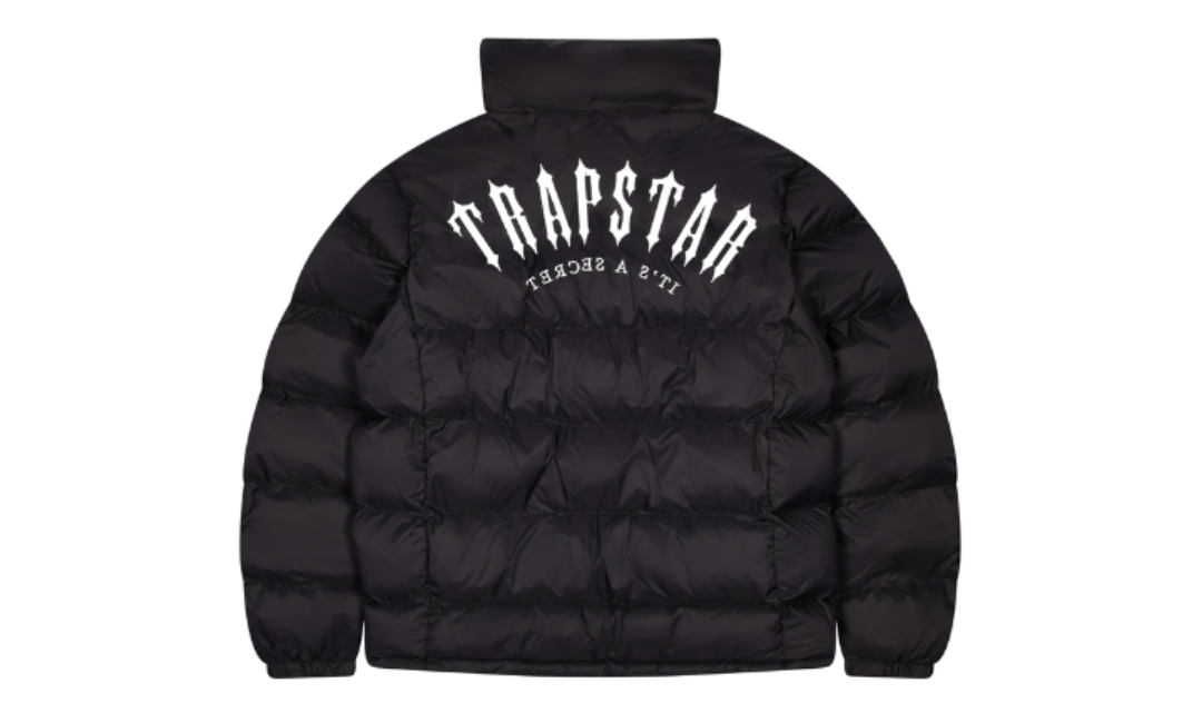 Trapstar Irongate Arch Puffer Black