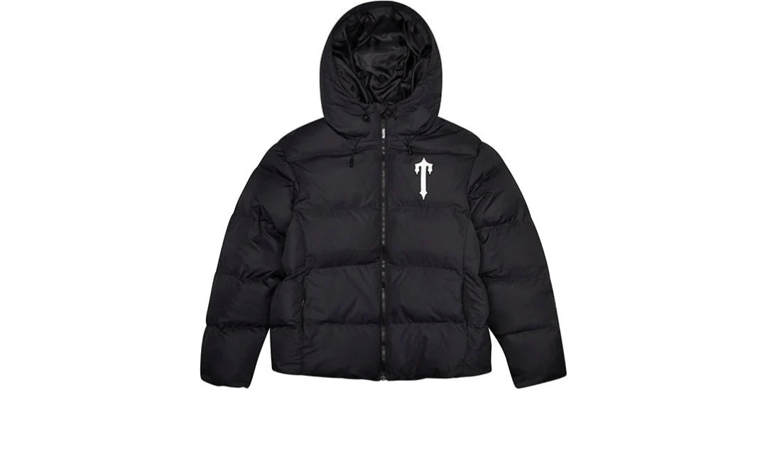 Trapstar Irongate-Hooded-Puffer-Jacket-Black-kurtka-zimowa