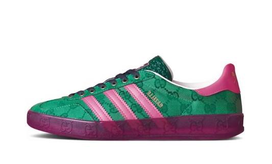 Adidas x Gucci Gazelle Green GG Monogram