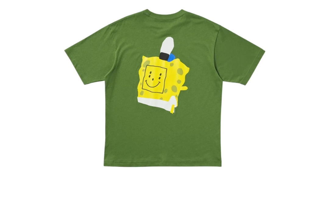 uniqlo-x-cpfm-spongebob-squarepants-ut-graphic-tshirt-olive-1